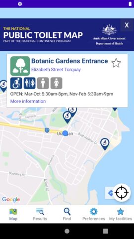 National Public Toilet Map для Android — скриншот 5