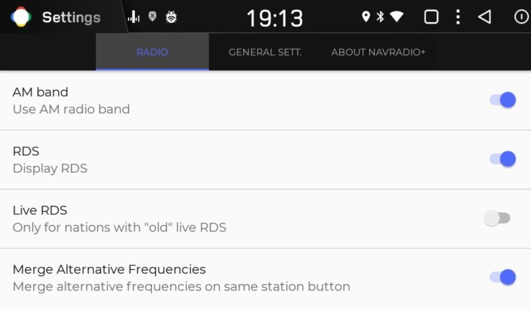 NavRadio BASIC для Android — скриншот 3