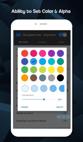 Navigation Bar — Anywhere для Android — скриншот 5