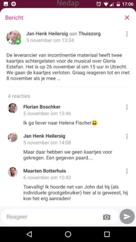 Nedap Ons для Android — скриншот 2