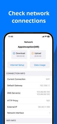Сетевой Анализатор:Сканер WiFi — скриншот 1