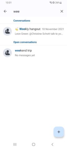 Nextcloud Talk для Android — скриншот 2