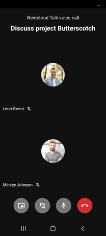Nextcloud Talk для Android — скриншот 3