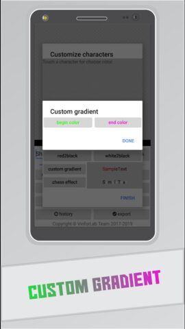 NikStudio — colored nicknames для Android — скриншот 4