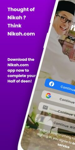 Nikah.com — Халяль брак для Android — скриншот 1