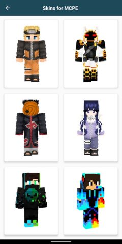 Ninja Skins for Minecraft PE для Android — скриншот 1