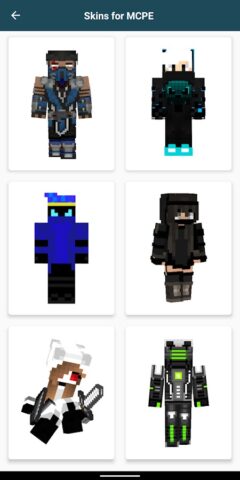 Ninja Skins for Minecraft PE для Android — скриншот 2