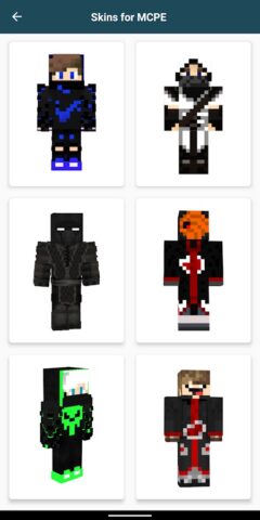 Ninja Skins for Minecraft PE для Android — скриншот 5