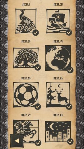 Японские кроссворды CrossMe для Android — скриншот 4