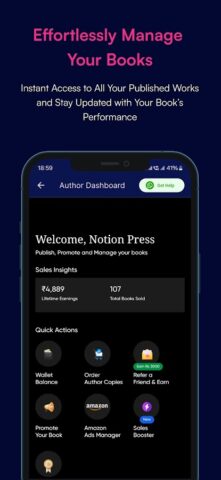 Notion Press для Android — скриншот 1