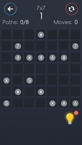 Соедини точки игра на логику для Android — скриншот 2