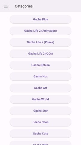 Gacha OC — Character Presets для Android — скриншот 4