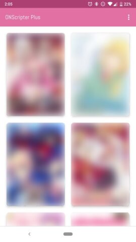 ONScripter Plus для Android — скриншот 1