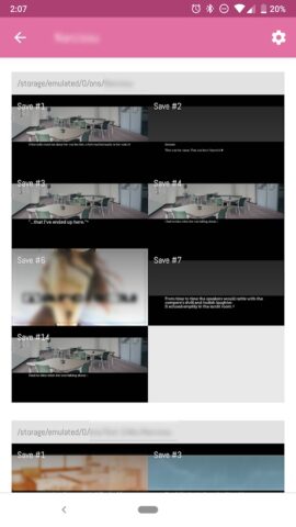 ONScripter Plus для Android — скриншот 3