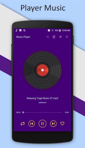 Offline music player для Android — скриншот 1