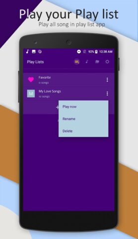 Offline music player для Android — скриншот 5