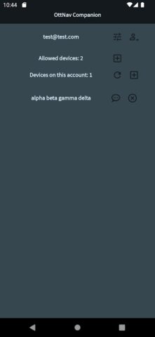 OttNav Companion для Android — скриншот 3