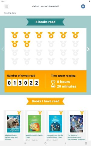 Oxford Learner’s Bookshelf для Android — скриншот 2