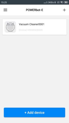 POWERbot-E для Android — скриншот 1