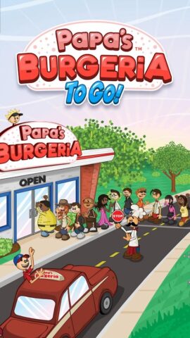 Papa’s Burgeria To Go! для Android — скриншот 1
