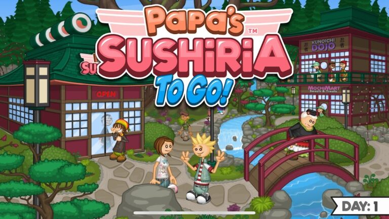 Papa’s Sushiria To Go! для Android — скриншот 1