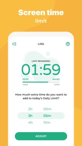 Parental Control — Kidslox для Android — скриншот 1