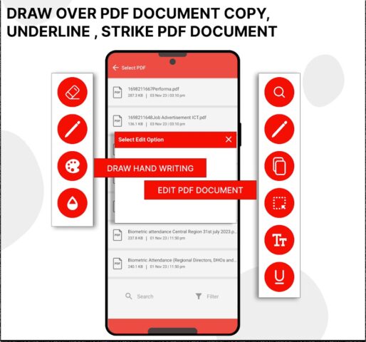 рисовать в PDF-редакторе для Android — скриншот 3