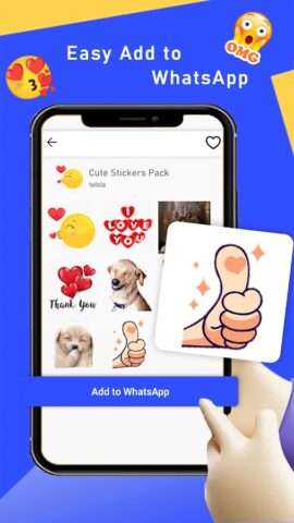 Personal Stickers for WA для Android — скриншот 3
