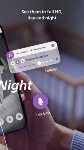 Philips Avent Baby Monitor+ для Android — скриншот 2