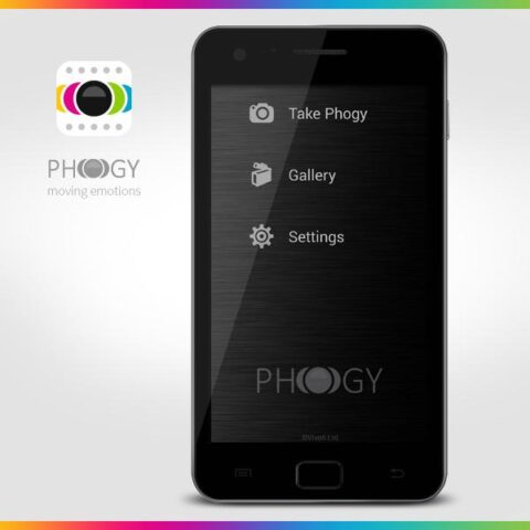 Phogy, 3D Kамеры для Android — скриншот 1
