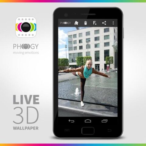 Phogy, 3D Kамеры для Android — скриншот 3
