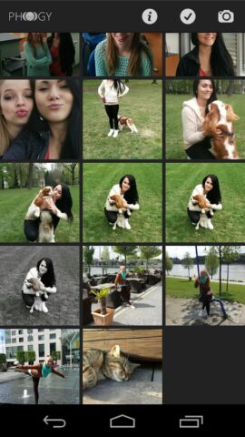 Phogy, 3D Kамеры для Android — скриншот 5