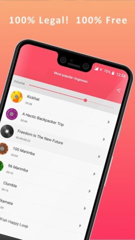 Рингтоны на телефон 2026 для Android — скриншот 3