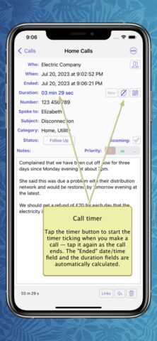 PhoneLog for iPhone & iPad для iOS — скриншот 4