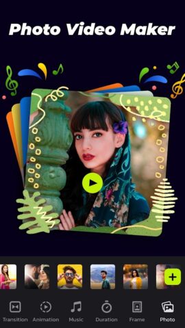 Фото Видео Создатель и Музыка для Android — скриншот 1