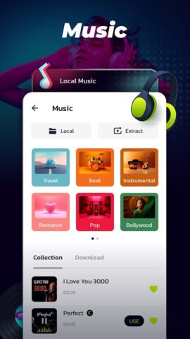 Фото Видео Создатель и Музыка для Android — скриншот 4