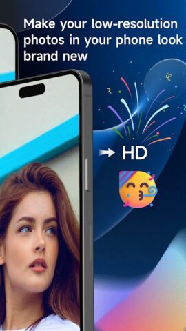 Photo enhancer — AI upscale для Android — скриншот 3