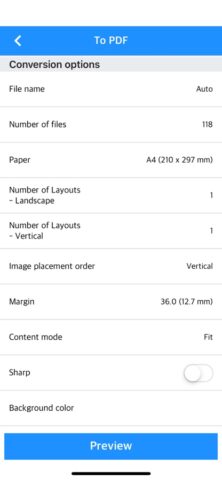 Photo2PDF — Zip, Photo to PDF для iOS — скриншот 2