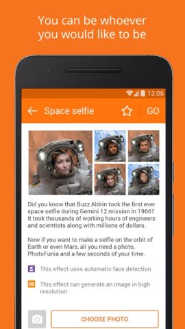 PhotoFunia для Android — скриншот 4