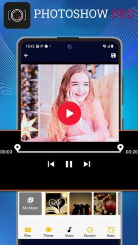 Photoshow Pro 2022 для Android — скриншот 3