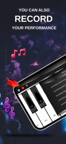 Фортепиано — Клавиатура для iOS — скриншот 5