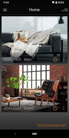 Pioneer Remote App для Android — скриншот 1