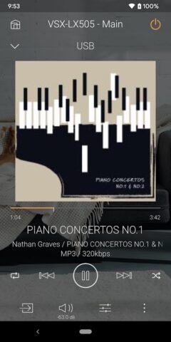 Pioneer Remote App для Android — скриншот 3