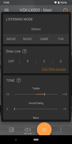 Pioneer Remote App для Android — скриншот 4