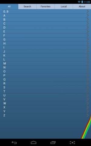 PlayZX для Android — скриншот 1