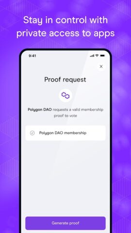 Polygon ID для Android — скриншот 5