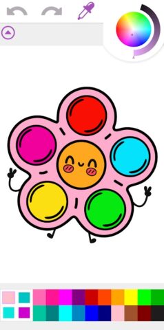 Поп Ит Игра Раскраска для Android — скриншот 2