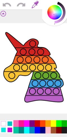 Поп Ит Игра Раскраска для Android — скриншот 4