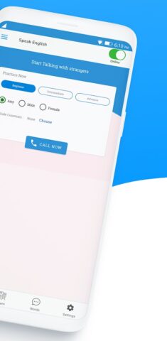 говорить по-английски онлайн для Android — скриншот 2