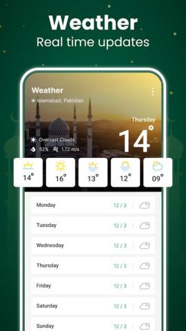 время молитвы намаза для Android — скриншот 3